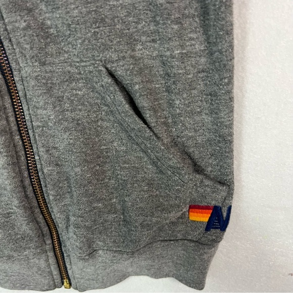 Aviator Nation 5 Stripe Hoodie Small - Picture 4 of 8